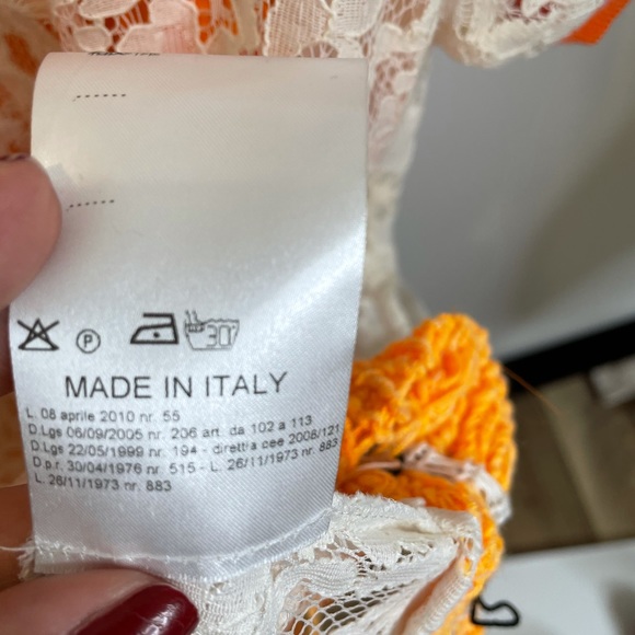 Final Sale-Tricot chic XXL Top blouse swim cover lined plus - Picture 9 of 10